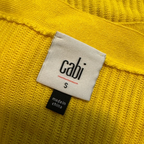 CAbi Sunny Sweater Cardigan Size S - Picture 5 of 6